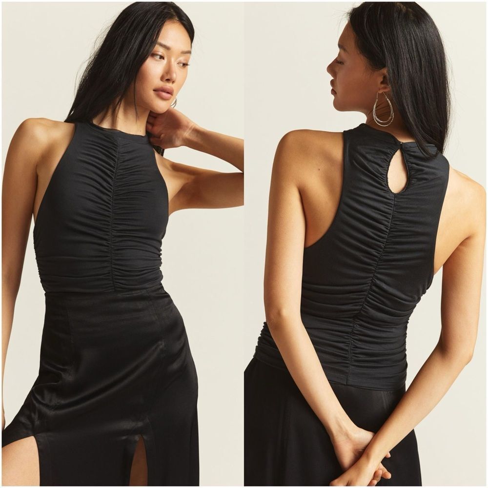 Anthropologie Ruched Tank NWT (See description) 1X